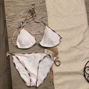 Burberry vintage check bikini